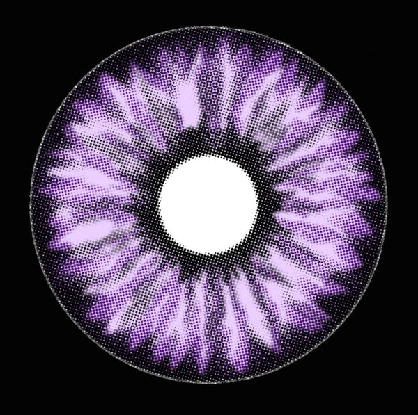 22mm Elf Purple Sclera Lenses