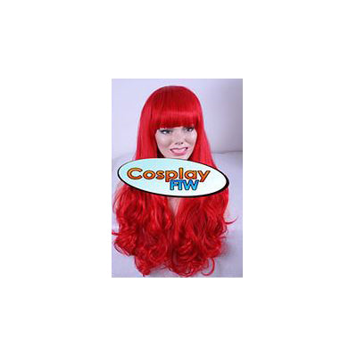 70cm Poison Ivy Long Red Cosplay Wig