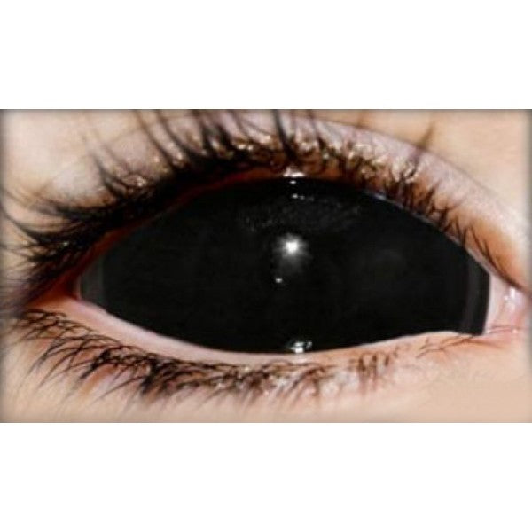 Black Sclera Lenses (Full eye 22mm)