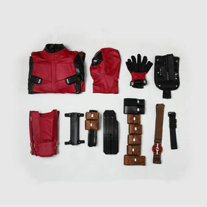 Deadpool 2 Deadpool Full High Quality Synthetic Leather Costume