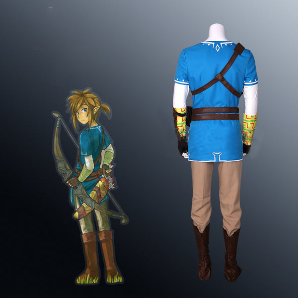 The Legend of Zelda Breath of The Wild Link Costume