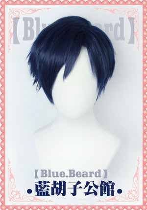 My Hero Academia Iida Tenya Short Blue Cosplay Wig