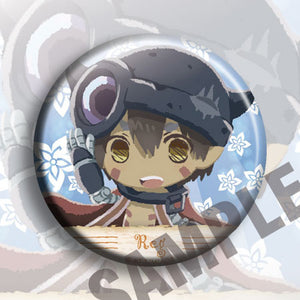Made In Abyss Character Style Buttons / Anime Pins
