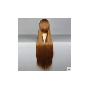 100 cm Long Brown Cosplay Wig