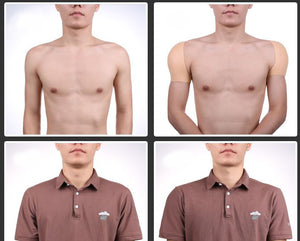 Imitation Skin Silicone Molded Male Padded Shoulder Straps