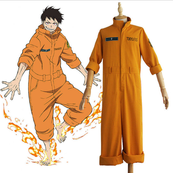 Fire Force Season 2 Company 8 cosplay costume