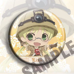 Made In Abyss Character Style Buttons / Anime Pins