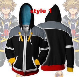 Kingdom Hearts Cosplay Hoodie (Multiple colors available)