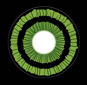 17mm Green Goblin Sclera Lenses