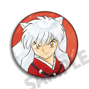 Inuyasha Manga Character Style Buttons