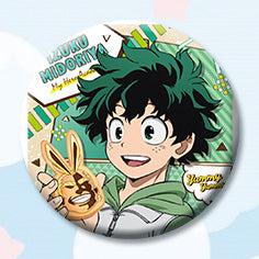 My Hero Academia Snacking Character Buttons / Anime Pins