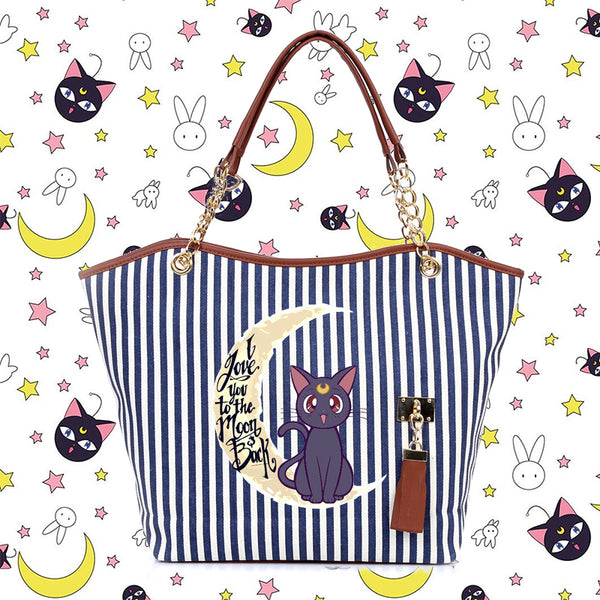 Sailor Moon “I Love You To The Moon and Back” Hand Bag