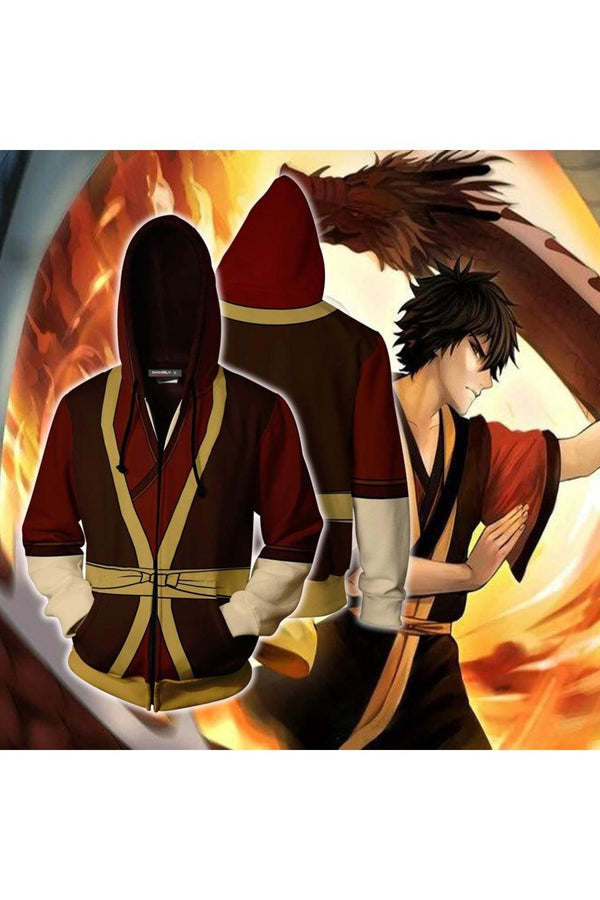 Avatar The Last Airbender Zuko Style Hoodie - CosplayFTW