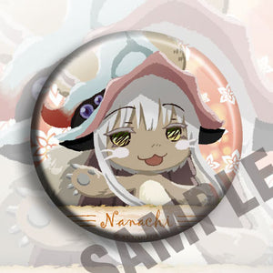 Made In Abyss Character Style Buttons / Anime Pins