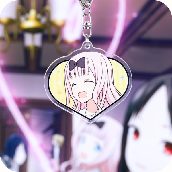 Kaguya-sama Love Is War Ultra Romantic Famous Scene Acrylic Keychain -  Collectors Anime LLC