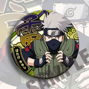 Naruto Shippuden / Boruto Character Style Pins / Anime Buttons