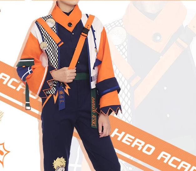My Hero Academia Street Wear Bakugo Katsuki Cosplay Costume