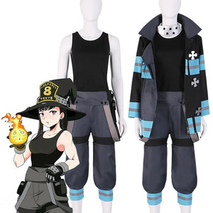 Fire Force Maki Oze Cosplay Costume