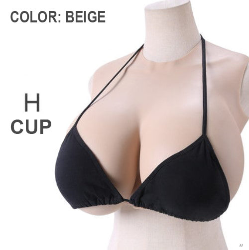 Silicone Breastplate Silicone Filled Z Cup Realistic Breast