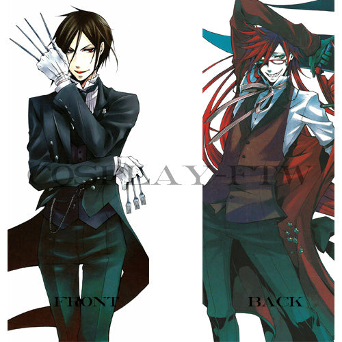 Black Butler / Kuroshitsuji- Sebastian Michaelis and Grell Sutcliff Pi -  CosplayFTW