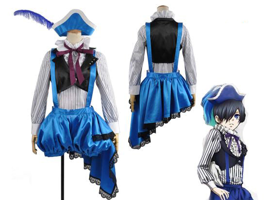 Black Butler/ Kuroshitsuji III: Book of Circus Ciel Phantomhive Costume