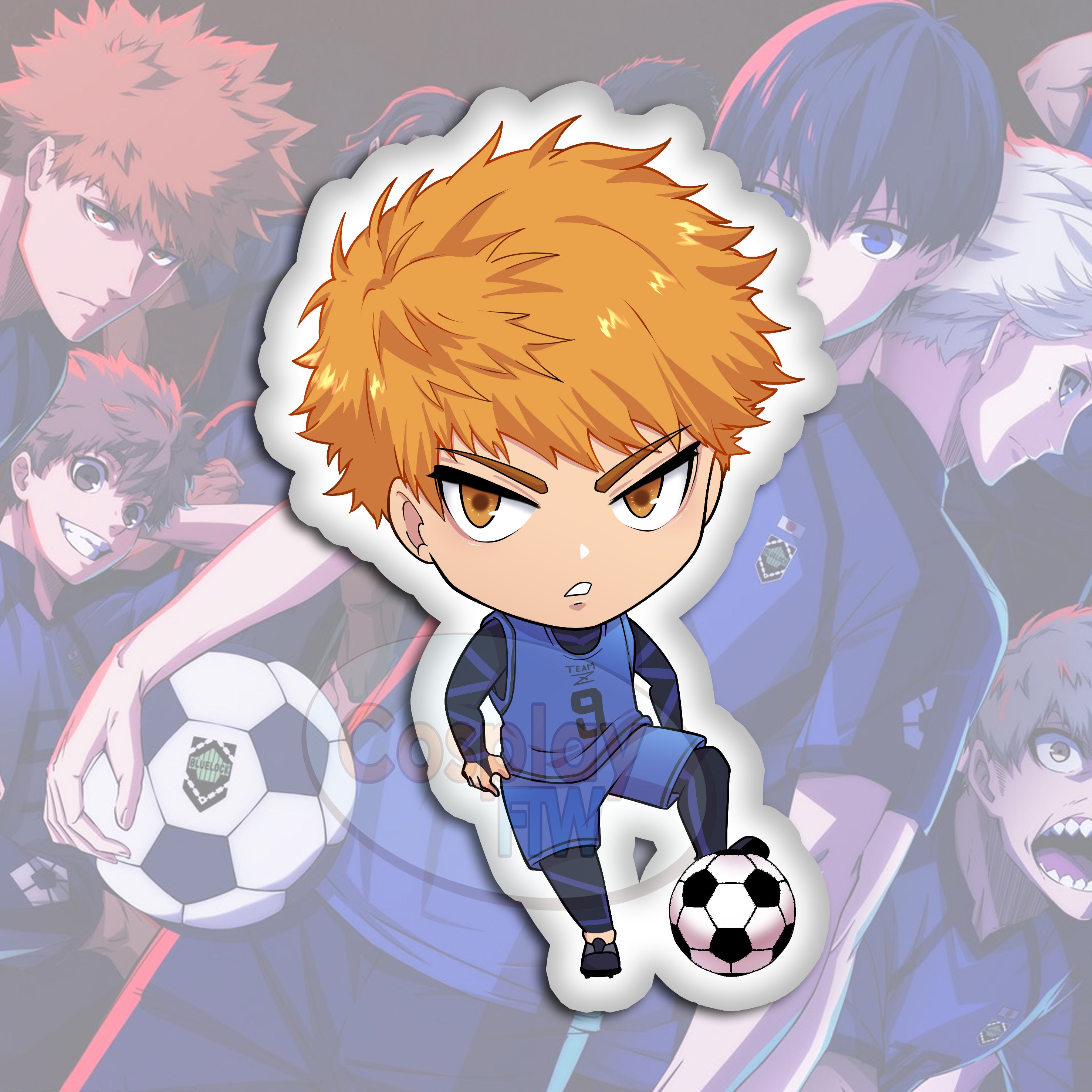 Blue Lock Soccer Anime's Character Video Highlights Rensuke Kunigami - News  - Anime News Network