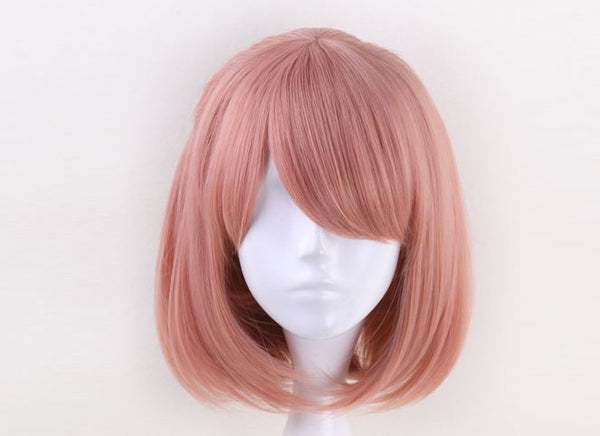 Dusty Rose 35cm Pink Cosplay Wig