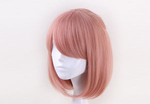 Dusty Rose 35cm Pink Cosplay Wig