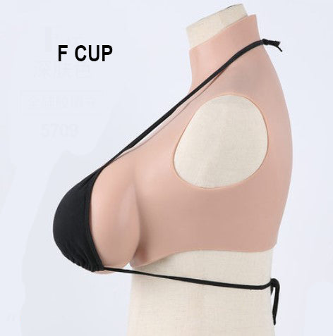 Aurora Cosplay Silicone H Cup Breast Shirt Sleeveless Breast Plate Silicone  Prosthetics for Crossplay MTF, Drag Queens -  Hong Kong
