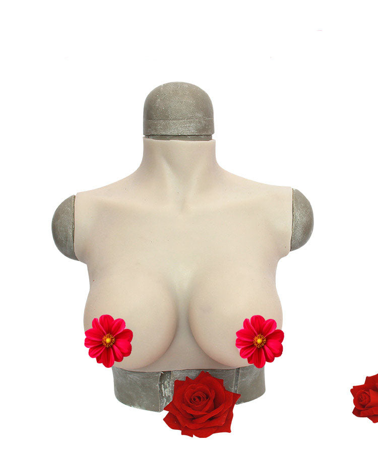 Full Bust Full Silicone Breast Shirt (4 color variants) - CosplayFTW