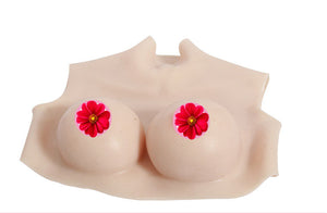 Full Bust Full Silicone Breast Shirt (4 color variants)