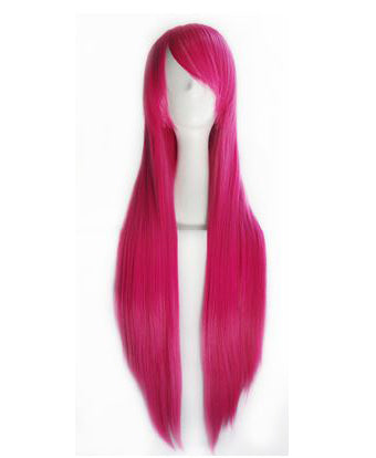 Fuschia-Pink 100cm Cosplay Wig