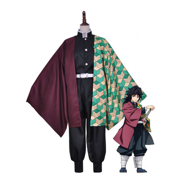 DEMON SLAYER / KIMETSU NO YAIBA Giyu Tomioka Cosplay Costume