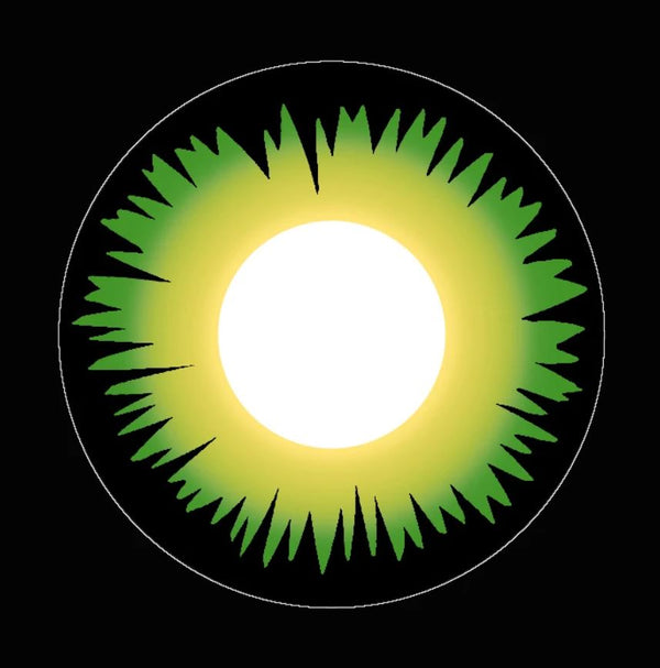 Urban Layer Green Werewolf Lenses (1 PAIR)