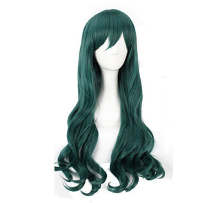 Ice Green 80cm Wavy Cosplay Wig