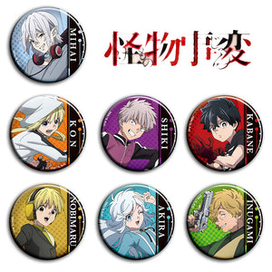 Kemono Jihen Character Style Anime Pins