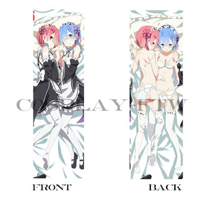 Re: Zero Starting Life in Another World Rem and Ram pillow