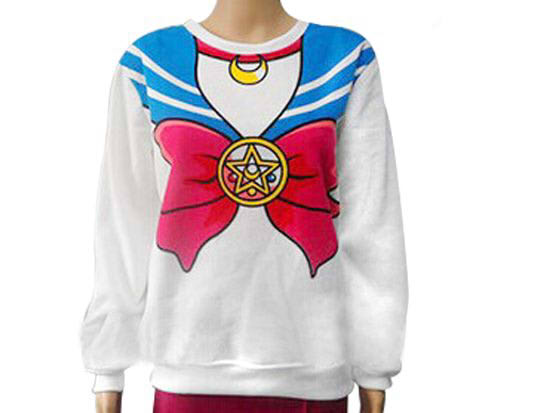 Sailor Moon Pullover Sweater