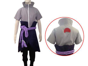 Naruto Shippuden Uchiha Sasuke Cosplay Costume