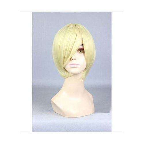 25cm Light Blond Cosplay Wig