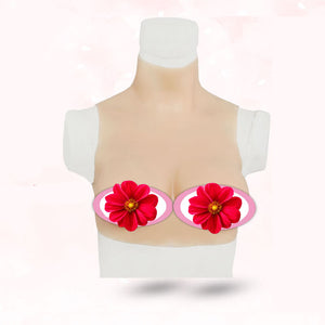 Small Bust Full Silicone Breast Shirt (3 color variants)