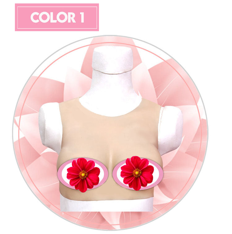 Crossdresser Breast Forms Fake Boobs False Breasts Enhancer C-F