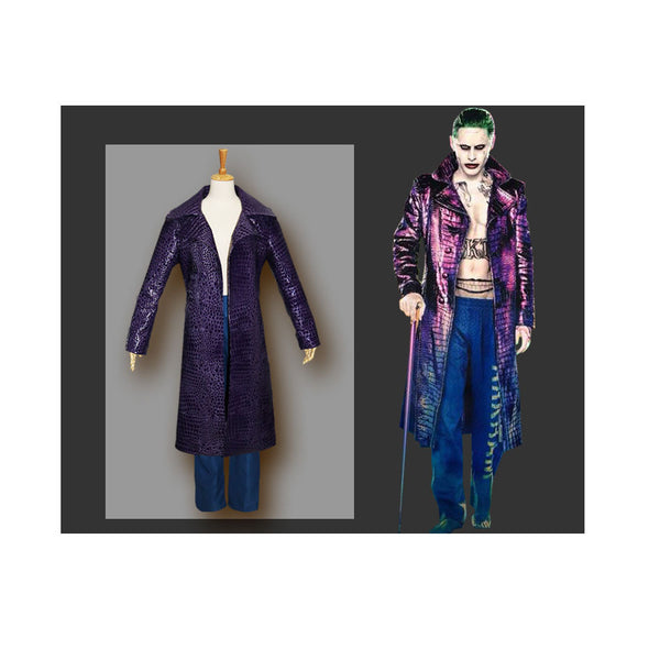 Suicide Squad Joker Leather Jacket (Synthetic Leather)