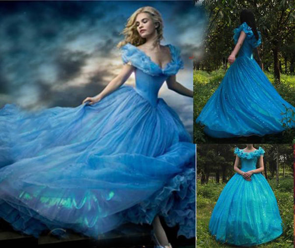 Cinderella Costume Ball Gown - CosplayFTW