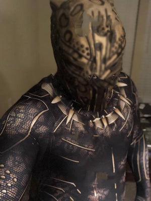 The Black Panther Erik Killmonger Jaguar Costume