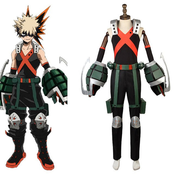 My Hero Academia Bakugo Katsuki Costume With Armor