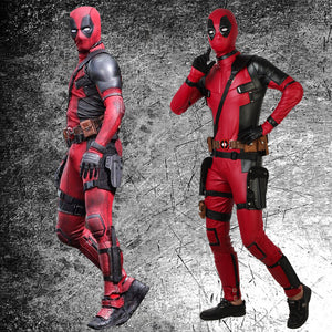 Deadpool 2 Deadpool Full High Quality Synthetic Leather Costume