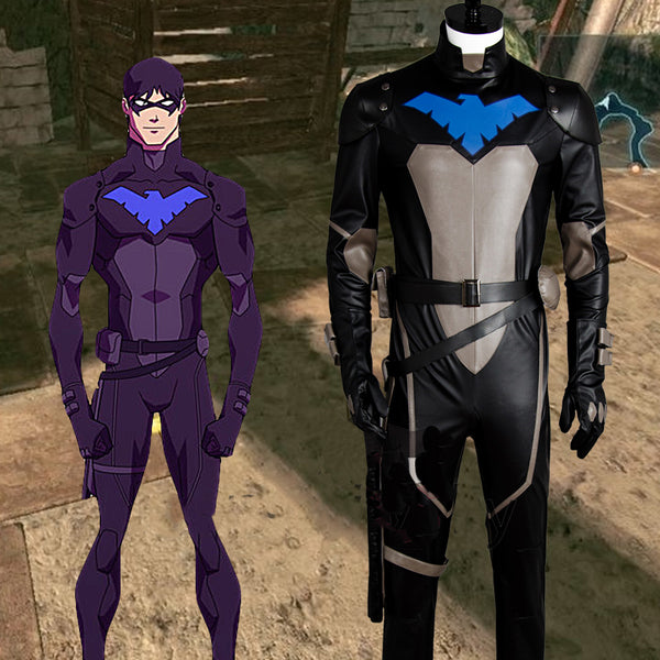 Young Justice Leatherized Cosplay Costume