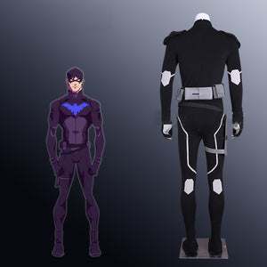 Young Justice Nightwing Cosplay Costume