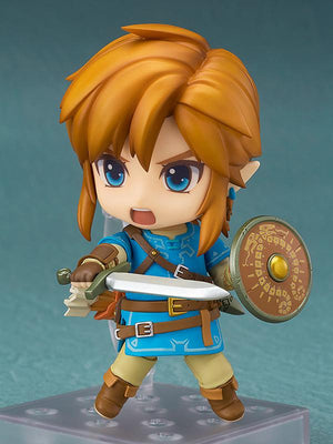 GOOD SMILE The Legend of Zelda Breath of the Wild Nendoroid Link Collectible Figurine